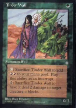 Tinder Wall - Ice Age: #270, Magic: The Gathering Lp C334 - Image 1