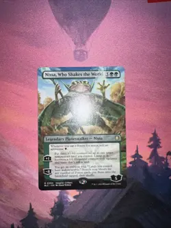Nissa, Who Shakes the World (Borderless) Commander: Bloomburrow Regular - Image 2