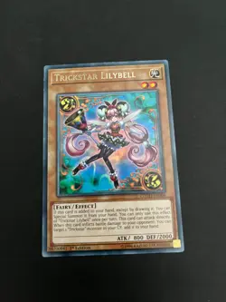 Trickstar Lilybell COTD-EN006 Rare 1st Edition Yugioh Trading Card TCG - Image 1