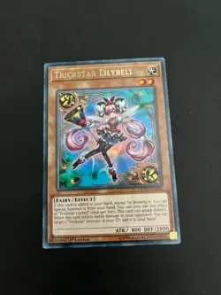 Trickstar Lilybell COTD-EN006 Rare 1st Edition Yugioh Trading Card TCG - Image 2