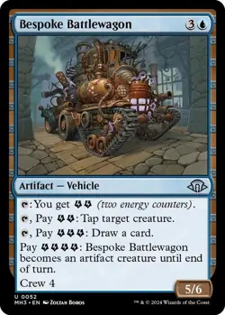 Bespoke Battlewagon MTG NM Modern Horizons 3 Regular NON-FOIL - Image 1