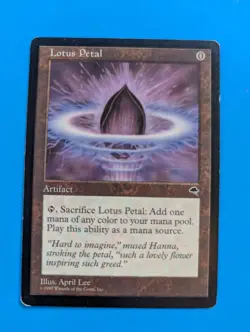 Lotus Petal 1X HP - Tempest - MTG Magic the gathering - Image 1