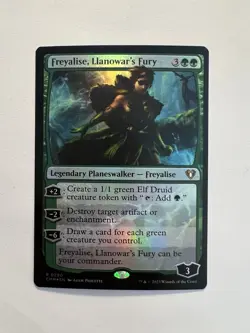 Freyalise, Llanowar's Fury - FOIL - MTG Commander Masters - NM - Image 1