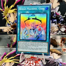 Yugioh Bingo Machine, Go!!! RA02-EN062 Super Rare 1st Ed Near Mint - Image 1