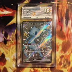 ACE 10 Mew ex 327/190 SSR SV4a Shiny Treasure ex Japanese Pokemon Card - Image 1