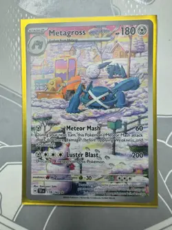 PokÃ©mon TCG Metagross 178/162 Temporal Forces Holo Card Illustration Rare - Image 1