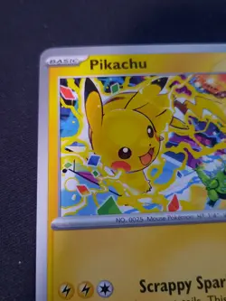 Pikachu #225 Promo World Championships 2025 Black Star Promo Pokemon Card - Image 3