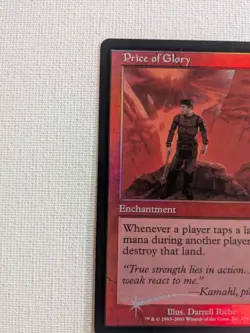 Price of Glory Odyssey Foil MTG Odyssey Uncommon Red Magic Card - Image 3
