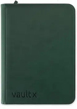 Premium 9-Pocket Zip Binder for Trading Cards, 360 Card Capacity, Green - Image 3