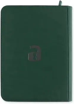 Premium 9-Pocket Zip Binder for Trading Cards, 360 Card Capacity, Green - Image 4