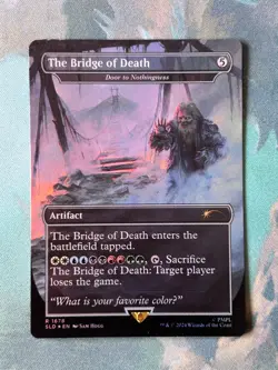 Door To Nothingness [The Bridge Of Death] MTG SECRET LAIR - FOIL - Image 1