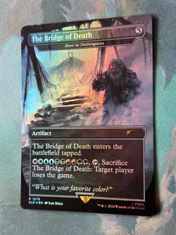 Door To Nothingness [The Bridge Of Death] MTG SECRET LAIR - FOIL - Image 2