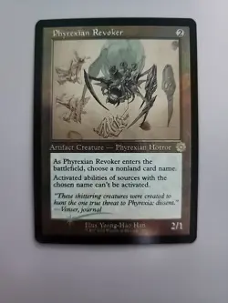 MTG Phyrexian Revoker The Brothers' War Retro Artifacts Foil Schematic Rare - Image 1