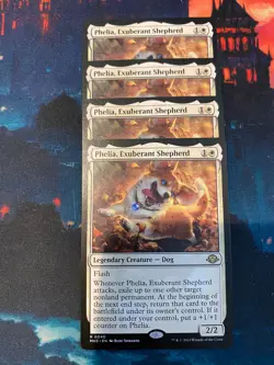 MTG Modern Horizons 3 Phelia Exuberant Shepherd x 4 - Image 1