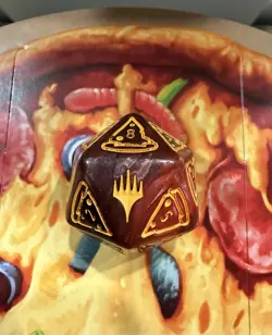 TMNT MTG Pizza Bundle Open Box, Share a Slice Photo, Spindown Life Counter Die - Image 3