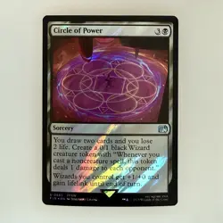 Magic the Gathering: Circle of Power (Surge Foil) Final Fantasy Surge Foil NM - Image 1