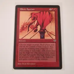 MTG Illicit Auction Mirage - Image 1