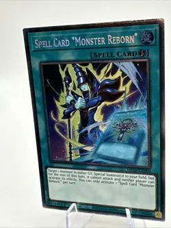 2025 Mega-Pack Spell Card "Monster Reborn" 1st ED NM Starlight Rare MP25-EN006 - Image 2