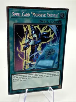 2025 Mega-Pack Spell Card "Monster Reborn" 1st ED NM Starlight Rare MP25-EN006 - Image 3