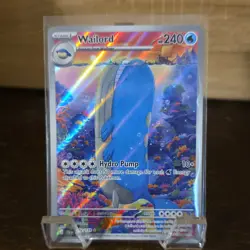 The Pokemon Company Pokemon TCG Wailord Illustration Rare Holo 162/159 EN HP 240 - Image 1