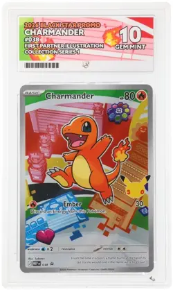 Pokemon TCG - Charmander 038 - ACE 10 - First Partner Illustration 2026 - Image 1