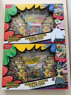 Pokemon Ascended Heroes Premium Poster Collection Lot Of 2 - Image 1