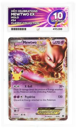 ACE 10 - Mewtwo EX - 54/99 - Celebrations - Pokemon - Classic Collection - Image 4
