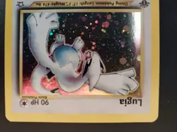 Pokemon TCG Lugia Neo Genesis 9/111 Holo 1st Edition Holo Rare LP See Pictures - Image 3