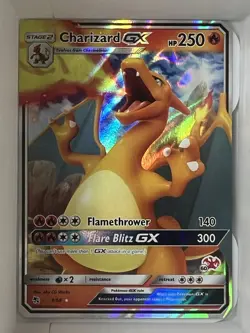The Pokemon Company Charizard GX 9/68 Hidden Fates Ultra Rare Holo Stage 2 HP250 - Image 1