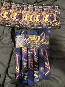 Pokemon TCG Lot of 6 sets of Morpeko V Union Mat, V Union Card, and Jumbo Card - Image 1