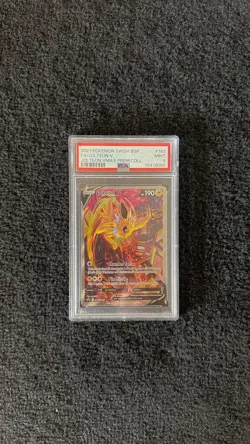 Pokemon Jolteon V SWSH183 Promo Full Art Holo PSA 9 English 2021 - Image 2