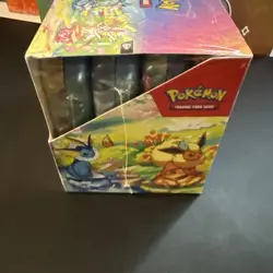 Pokemon TCG: Prismatic Evolutions Mini Tin Display sealed (8 tins) - Image 2