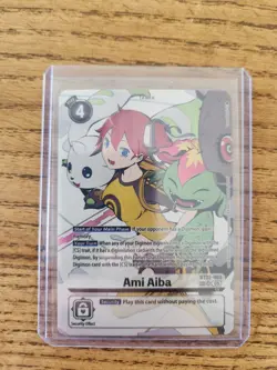 Ami Aiba (SP) BT22-093 SR Digimon Cyber Eden Chase Card - Image 1