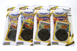 Pokemon Brilliant Stars Eevee/Flapple Single pack Checklane Blister Lot of 4 - Image 1