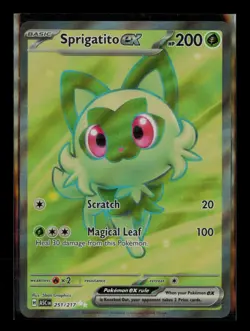 Sprigatito ex 251/217 Ultra Rare Ascended Heroes NM/M Pokemon - Image 1