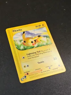 Pokemon TCG Pikachu 124 Expedition Mint Near Mint (non-holo) - Image 2