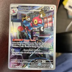 Porygon-Z 214/182 Sv04: Paradox Rift Illustration Rare Full Art Holo Pokemon - Image 1