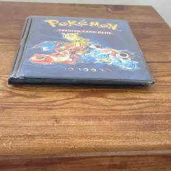Nintendo Pokemon TCG Base Set 4-Pocket Blue Album Binder 1999 - Image 4