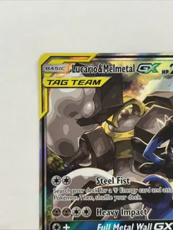 Lucario & Melmetal GX SM192 Holo Promo Sun & Moon Promo Pokemon English - Image 3