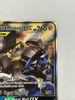 Lucario & Melmetal GX SM192 Holo Promo Sun & Moon Promo Pokemon English - Image 4