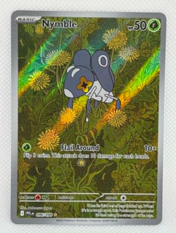 Pokemon Phantasmal Flames - Nymble 096/094 - Illustration Rare - NM/M Condition - Image 1