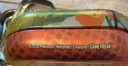 Empty Pokemon Mini Tins- (for Storage Or Collection) Lot of 4 - Tins Only! - Image 4