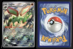 Flygon 101/094 Illustration Rare Phantasmal Flames Pokemon NM/M - Image 3