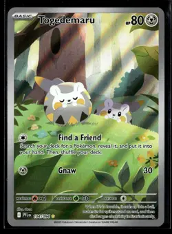 Togedemaru 104/094 Illustration Rare Phantasmal Flames Pokemon NM/M - Image 1