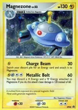 1x Magnezone - DP44 - Promotional Lightly Played Pokemon Diamond & Pearl - Black - Image 1