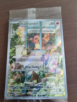 Pokemon TCG Obsidian Flames Charmander SVP 044 Black Star Promo Sealed - Image 1