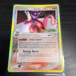 2005 Pokemon Ex Delta Species #12 Mewtwo - Holo LP - Image 1