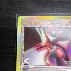 2005 Pokemon Ex Delta Species #12 Mewtwo - Holo LP - Image 4