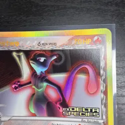 2005 Pokemon Ex Delta Species #12 Mewtwo - Holo LP - Image 5