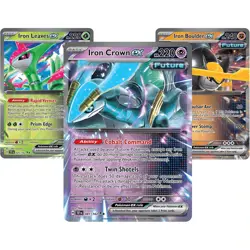 POKEMON TCG: PARADOX WISDOM PROMO SET (IRON CROWN) | 3-CARD PROMO LOT - Image 1